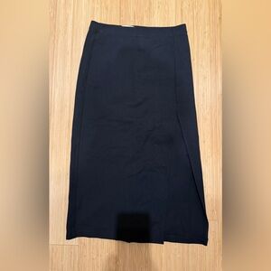 Babaton Black Pencil Slit Skirt